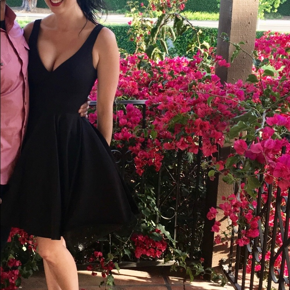 Ieena for Mac Duggal Fit & Flare Cocktail Dress